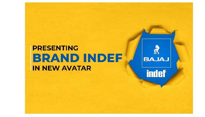 Brand Indef is now BAJAJ INDEF
