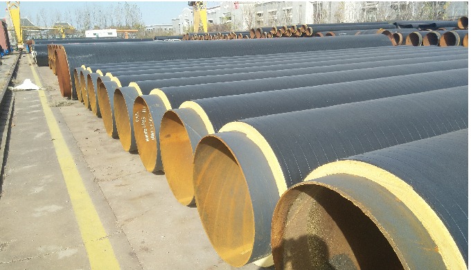Preformed directly buried insulating pipe A directuried pre-insulated pipe consists of the core pipe...