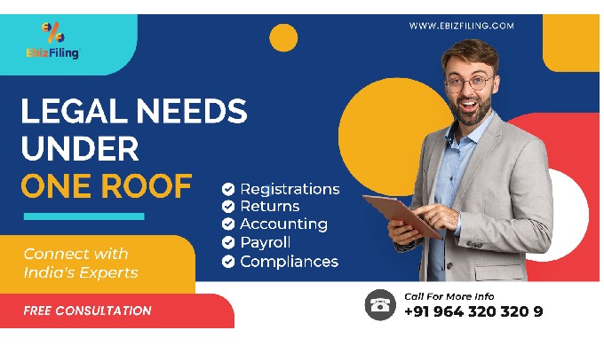 Ebizfiling India Private Limited is an online platform that provides legal and professional services...