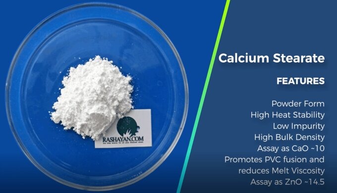Calcium Stearate available in various grades and in powder and granules form