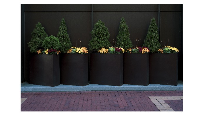 Enhance your garden or outdoor space with Lux Unique's durable and stylish powder-coated planters: D...