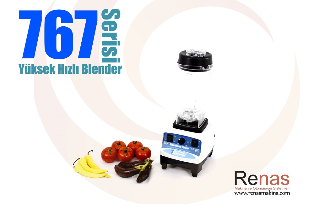 Renas 767 Serisi Yüksek Hızlı Blender Makinası
