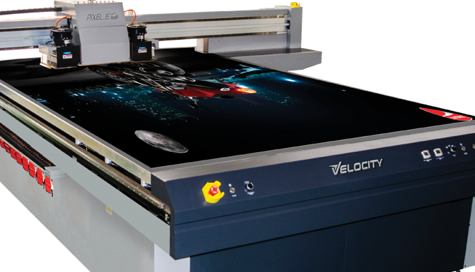 Almirah door printing machine