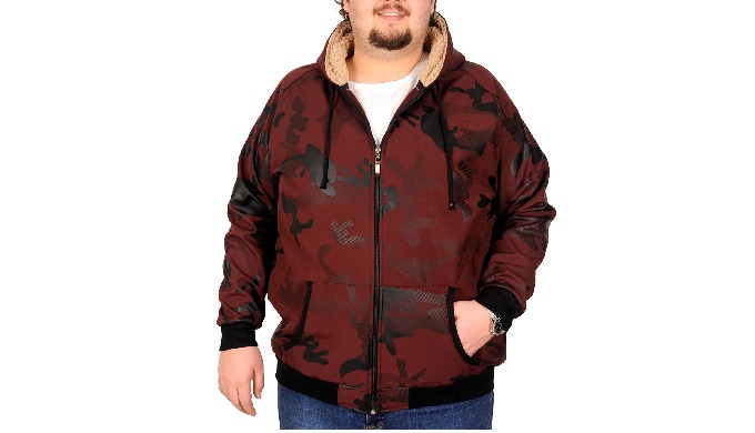 big and tall zipper hoodies