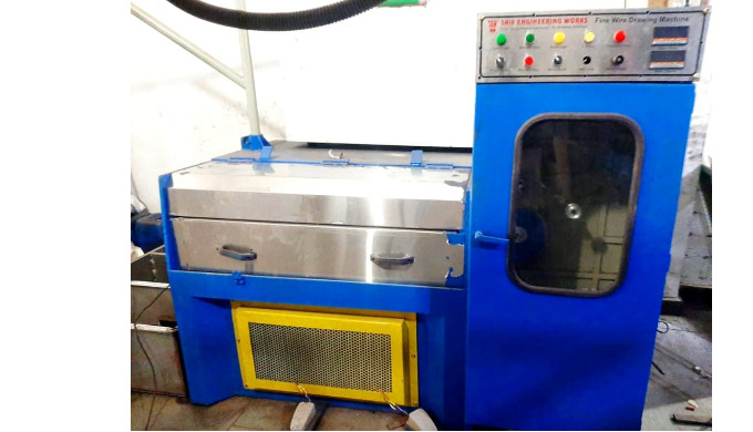 Wire Drawing High Speed Machine SWG - 16 To 36 MM Size - 1.628 To 0.1939