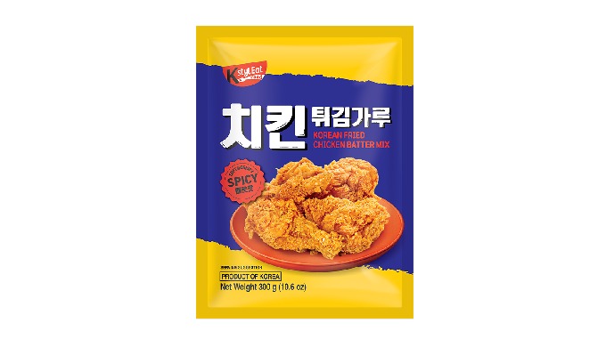 Fried Chicken Batter Mix 300g is a convenient Korean-style coating mix avai...