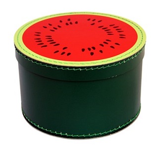 Round box 25cm melon