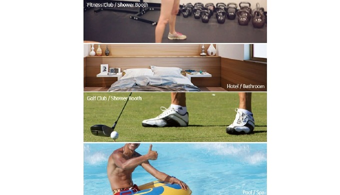 It can be used in the following areas, - Fitness Club / Shower Booth - Hotel / Bathroom, Swimming po...