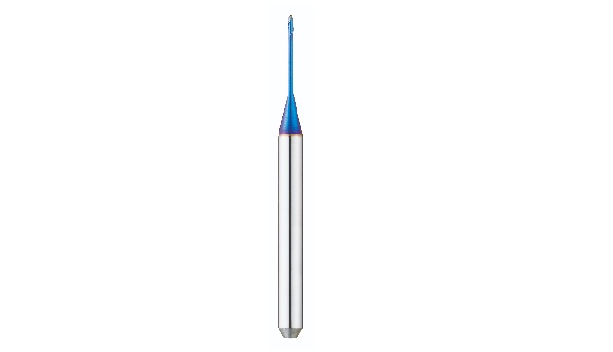 2 Flutes Endmills for Cobalt Chrome & Titanium Korea dental endmill. This dental endmill is a RO...