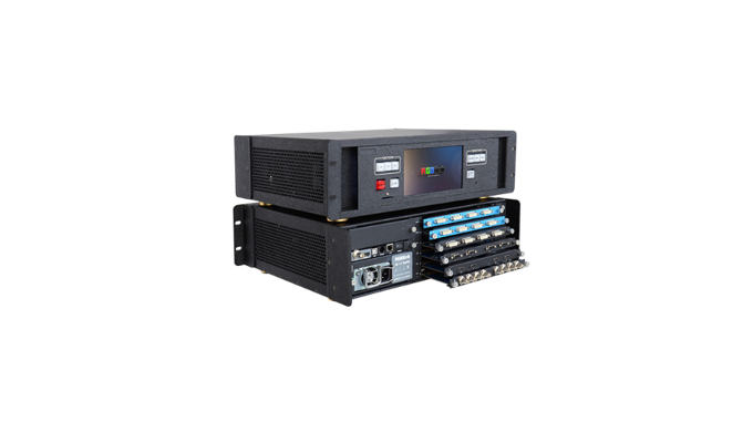 Doble escalador selector de señal, con paso x fundido, Múltiples entradas configurable hasta 4K