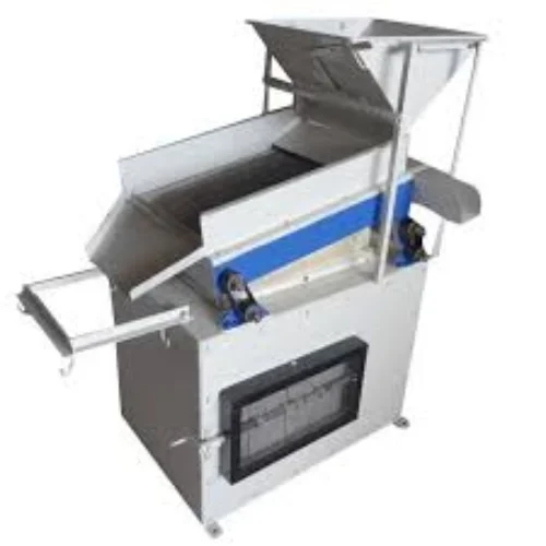 Destoners for separating stones and other dense unwanted material from grai...
