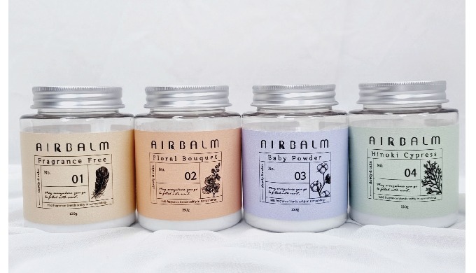 Safe deodorant made from cosmetic raw materals - Fragrance free - Floral bouquet - Baby powder - Hin...