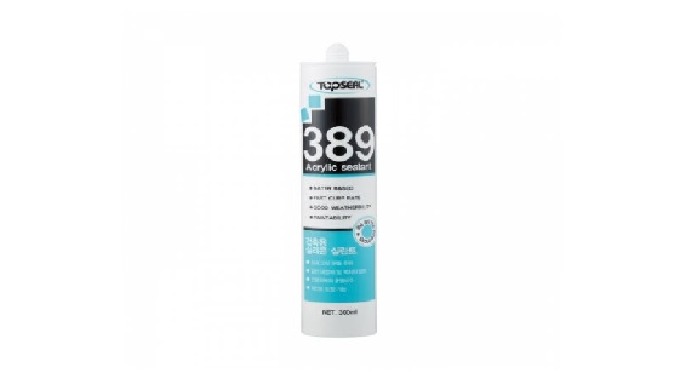 Topseal 389 silicone sealant has excellent adhesion to various materials and can be applied on a dri...
