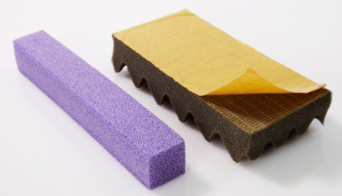 geschäumtes Gummi, Schaumteil, PE-Schaum, Schwammgummi