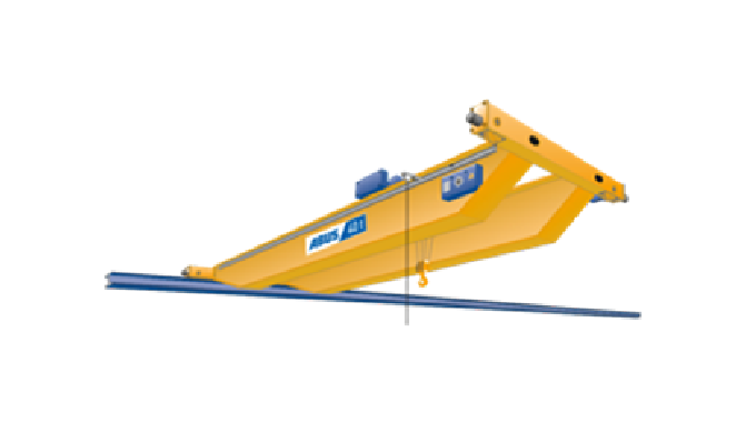 The ABUS crane systems can bear loads of up to 120 tonnes