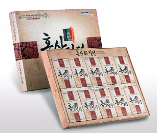 HONGSAM JEOLPYEON (Sliced Red Ginseng) Volume – 20g x 10pc Ingredients – Red ginseng 50%, oligosaxxh...