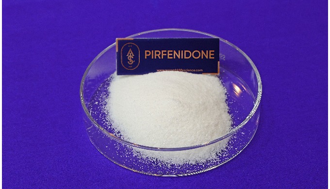 Pirfenidone is a medication used for the treatment of idiopathic pulmonary fibrosis. It works by red...