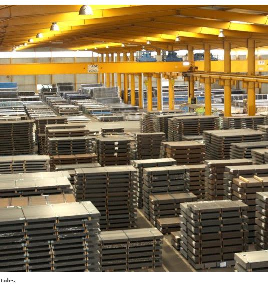 Tôles laminées à chaud selon NF EN 10051