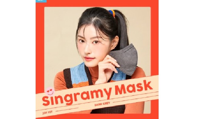 Joy Fit KF94 Mask (Dark Grey)