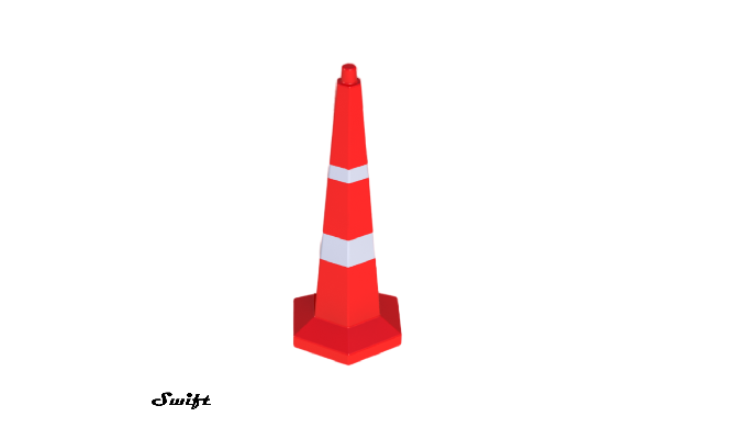 Traffic Cones – Hexagonal Base – 1000MM are manufactured from premium quality polyethylene raw mater...