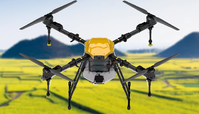 4-Axis Spraying Drone (10L) The EV410 agricultural drone revolutionizes crop spraying with its high-...