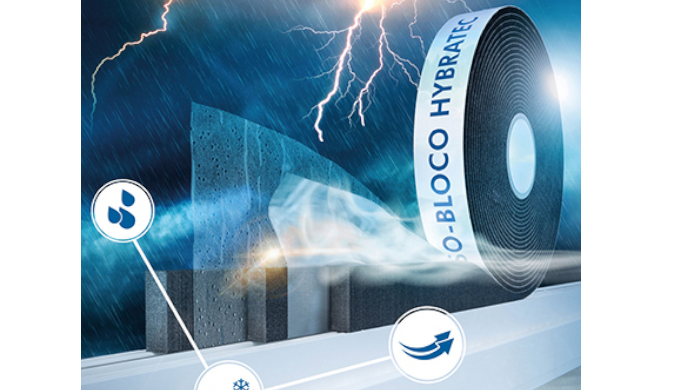 ISO-BLOCO HYBRATEC - Multifunktionsband 4.0 mit integrierter Folien-Firewall 