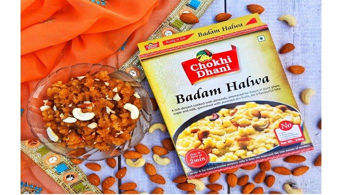 Preparing a bowl of rich Indian dessert like Badaam Halwa is a time-taking and difficult task and pe...