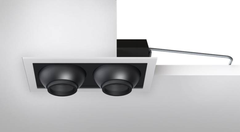ADJUSTABLE EYEBALL BLADE DOWNLIGHT revolutionises the new concept of the downlight. The product with...
