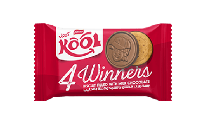 Biscuit couvert et fourré au chocolat au lait X4 Biscuit couvert et fourré au chocolat au lait X9