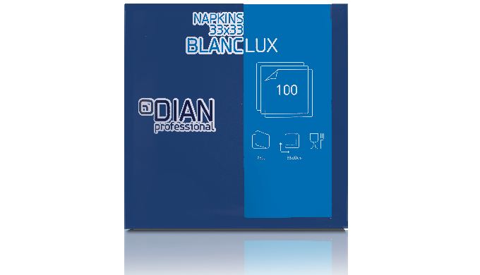 Luxury Napkins 100 sheets/pack 33x33 Blue