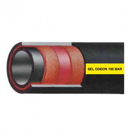 COLOR: Negro, banda amarilla. CARACTERÍSTICAS: Tubo flexible, interior y ex...