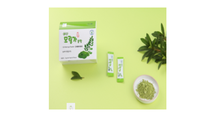 Domestic Moringa leaf 100% (Cheorwon) - As our product is ultra-fine powder, it has an improved abso...