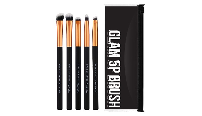 FLALIA] SI:REAL Makeup Brush Set 5 pieces