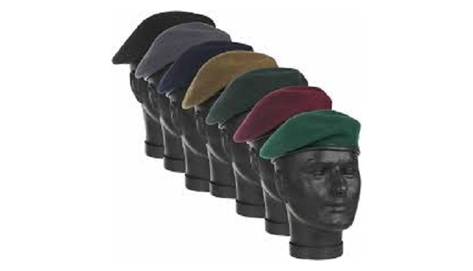 We are Maufacturer and Supplier of Military - Army Beret Caps Material - Material 100% Woolen, Acryl...