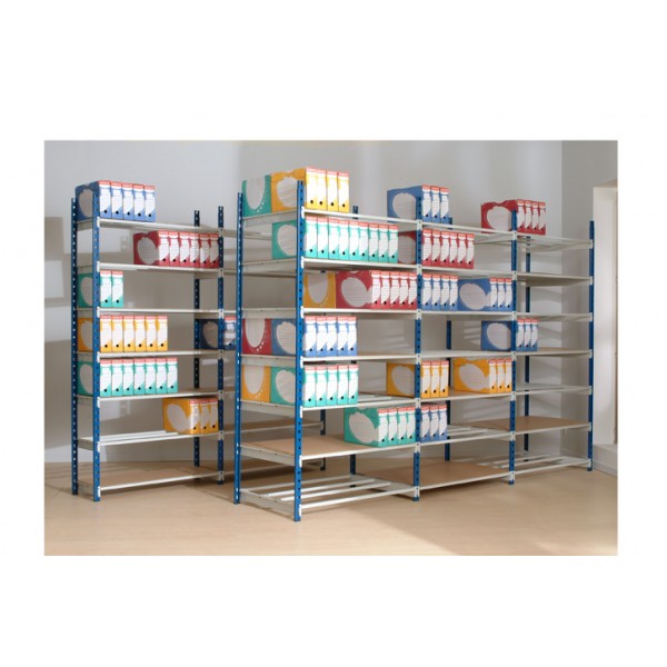 Plusieurs modèles et formats de rayonnage léger sont disponibles.