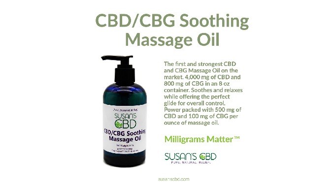 Therapeutic Deep Tissue Massage enhanced with a ptent CBD/CBG massage oil.