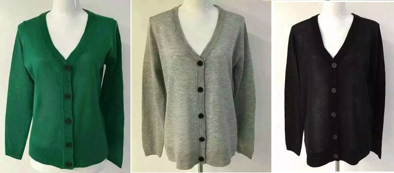 Hering branded stock available, 79,500pcs Ladies basic cardigan sweater TC1-687,100%ACRYLIC,7colors,...
