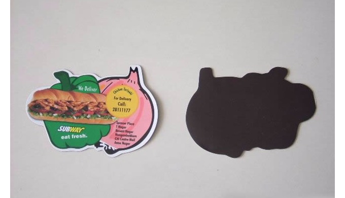 Ideal for DIY,promotion,gifts and advertisement. Could be apply to fridge and any metal surface Eco-...