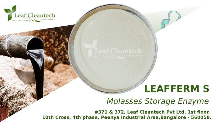 LEAFFERM S is a unique enzyme designed for its application on molasses in the storage tanks/pits. LE...