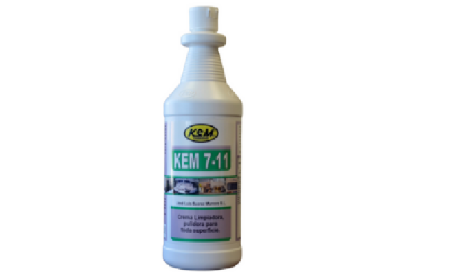 Kem 7-11 es un restaurador de superficies duras con una triple acción: restaura, limpia y desinfecta...