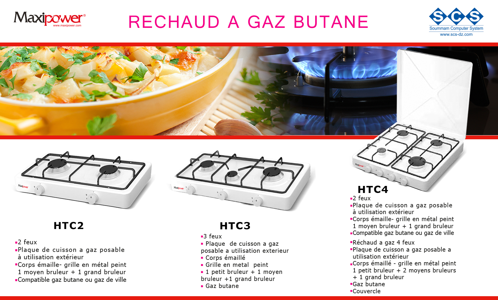 rechaud électriques