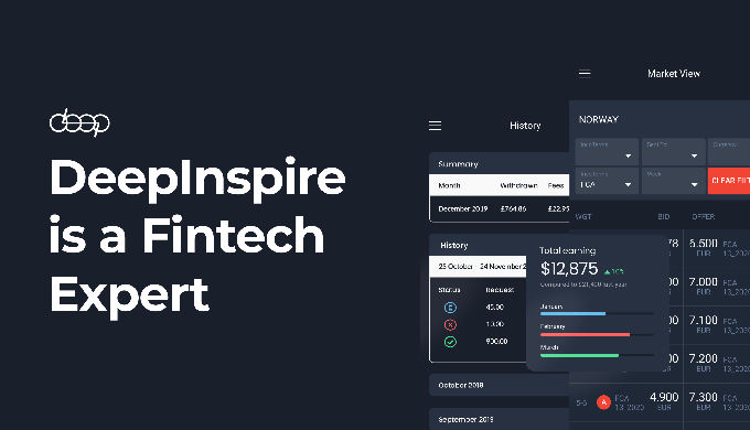 DeepInspire is a fintech expert We speak the industry's language and provide outstanding software so...