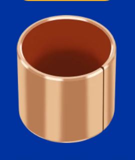  DP4-B - Palier lisse métal-polymère avec PTFE sur support bronze