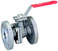2-PC Flanged Ball Valve, Full Bore, PN40/16