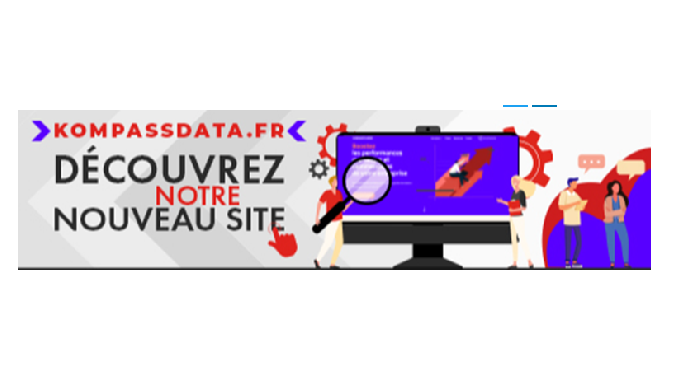 D&eacute;couvrez notre nouveau site Kompassdata.fr