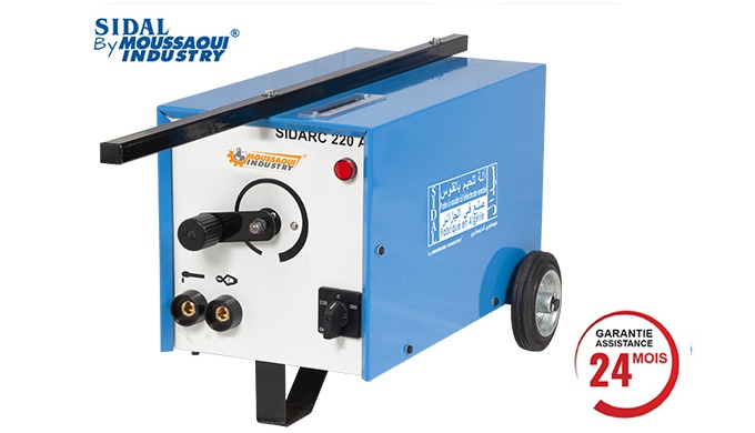 Poste de soudage MMA de SIDAL By MOUSSAOUI INDUSTRY un équipement de soudage ventilé destiné à des u...