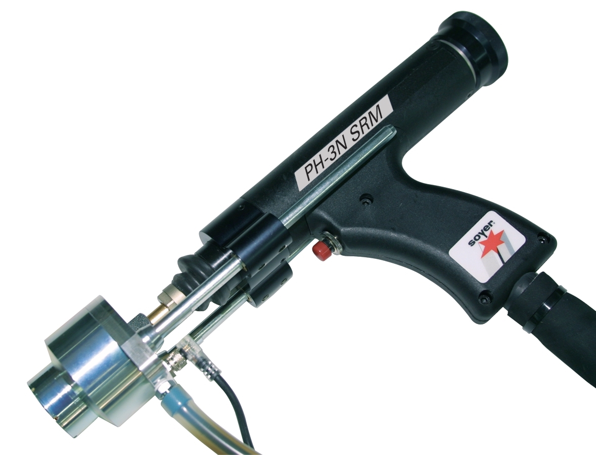 Pistolul de sudare bolţuri PH-3N SCMRS cu bobină de magnetizare ofera printr-o forma zveltă si uşoar...