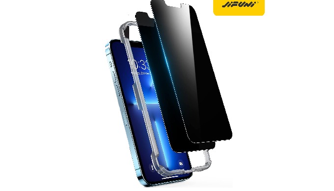 This Privacy phone screen protectors is constructed with premium 0.4mm Corn...