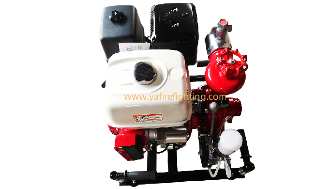 Honda GX390 engine driven portable fire pump similar as Tohastu pumps is composed of engine, priming...