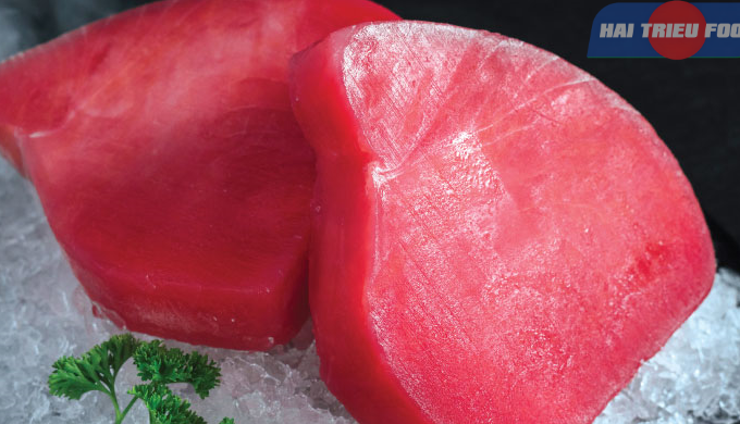 HAI TRIEU FOOD WELCOME MY CUSTOMER FROZEN YELLOWFIN TUNA We are exporters or suppliers TUNA from Vie...